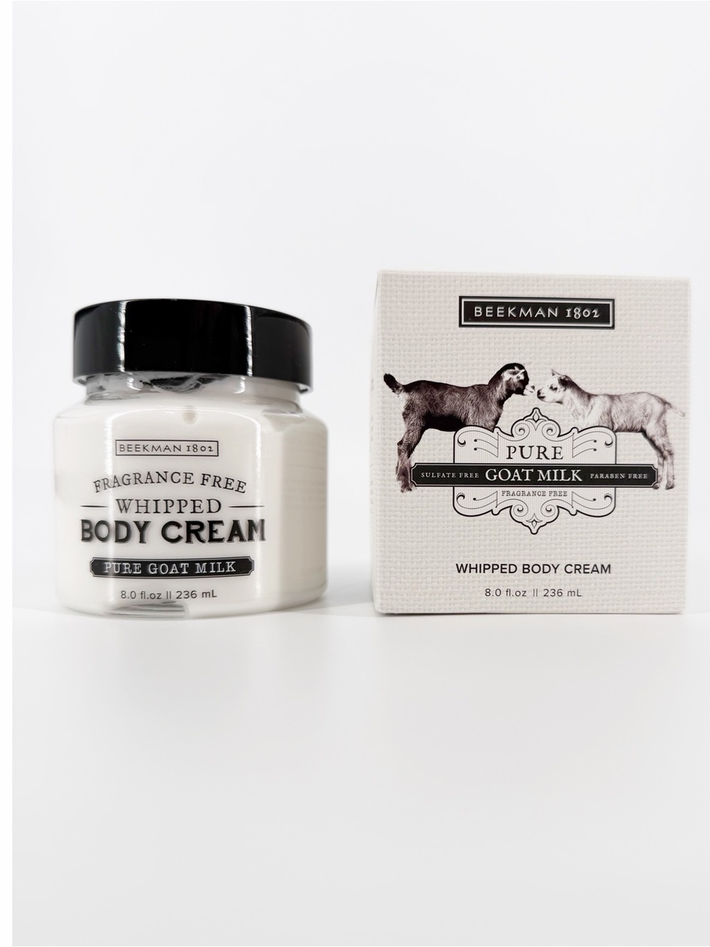 NEW Beekman 1802 Pure Goat Milk Whipped Body Cream Sensitive Skin